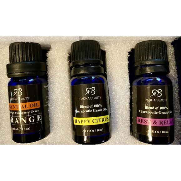 Radha Beauty Aromatherapy Top 10 Essential Oils Set READ DESCRIPTION - Picture 2 of 5